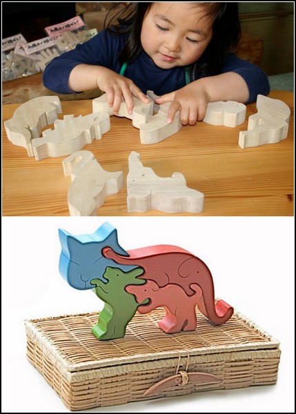 Креативные кубики-конструктор для малышей от GINGA KOBO TOYS